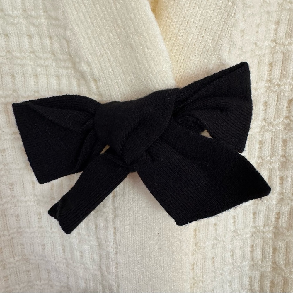 And Now This Trendy Plus Size Bow-Embellished Cardigan size 2X - Picture 5 of 8
